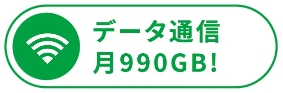 データ通信月990GB